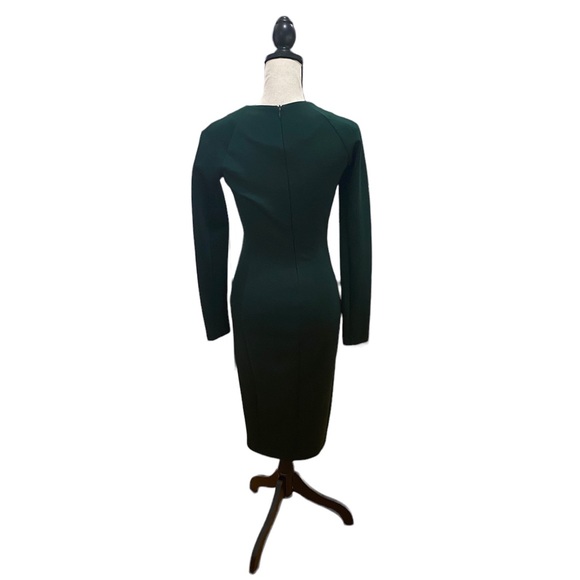 Long Sleeve Fitted Zara Midi Dress - Picture 2 of 2